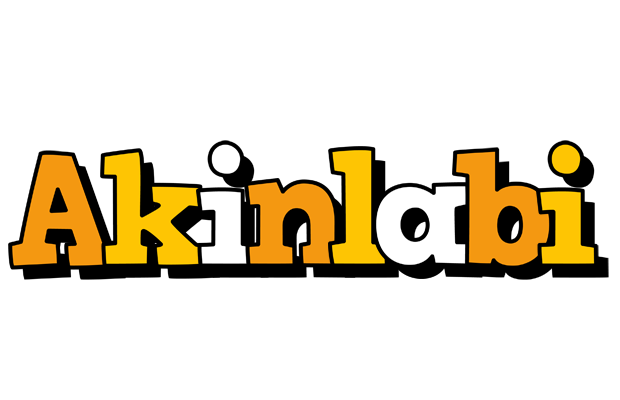 Akinlabi cartoon logo