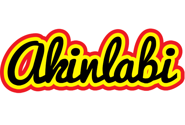 Akinlabi flaming logo