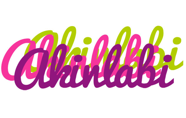 Akinlabi flowers logo