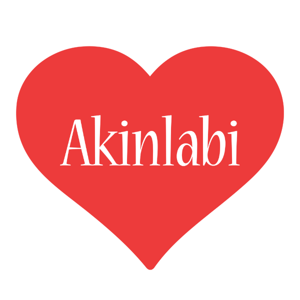 Akinlabi love logo