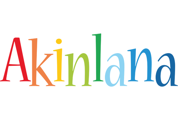 Akinlana birthday logo