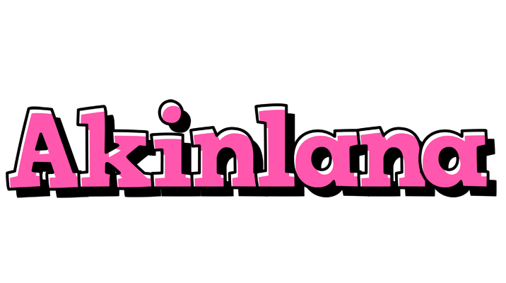 Akinlana girlish logo