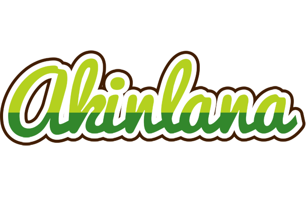 Akinlana golfing logo