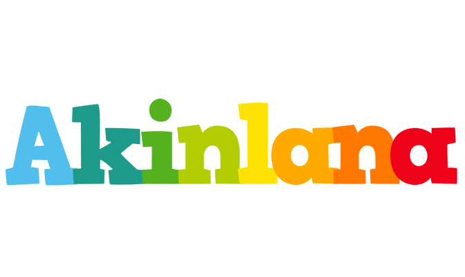Akinlana rainbows logo