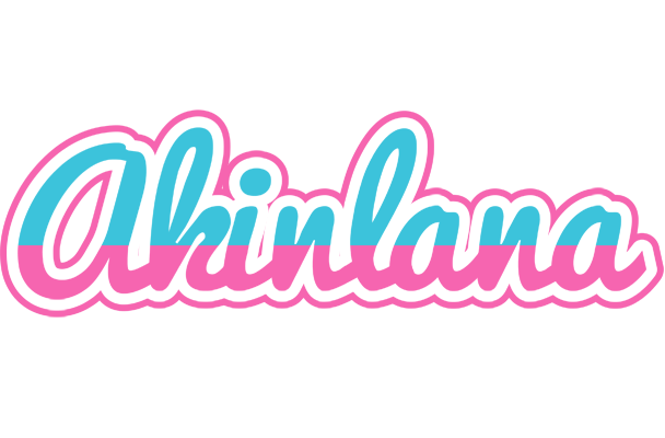 Akinlana woman logo