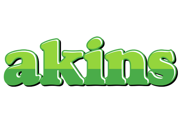 Akins apple logo