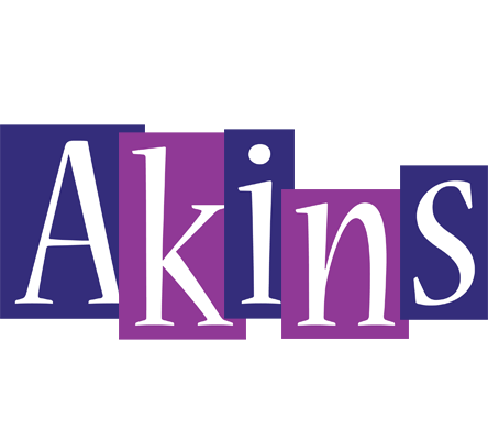 Akins autumn logo