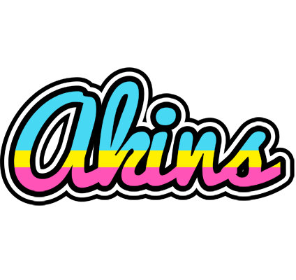 Akins circus logo