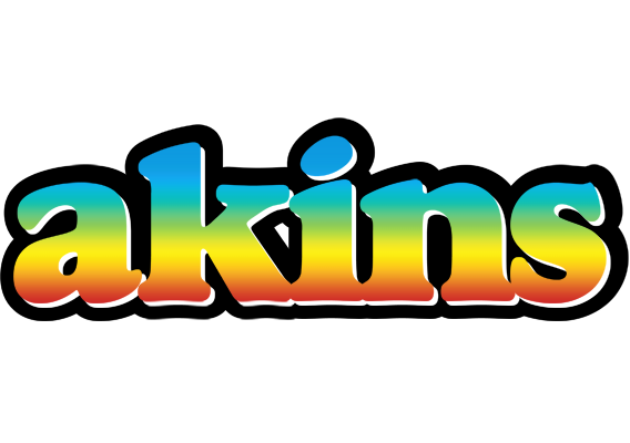Akins color logo