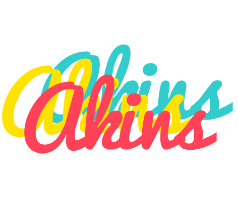 Akins disco logo