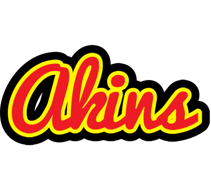 Akins fireman logo