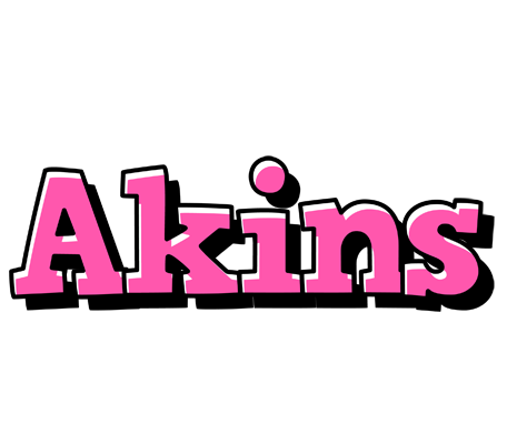 Akins girlish logo