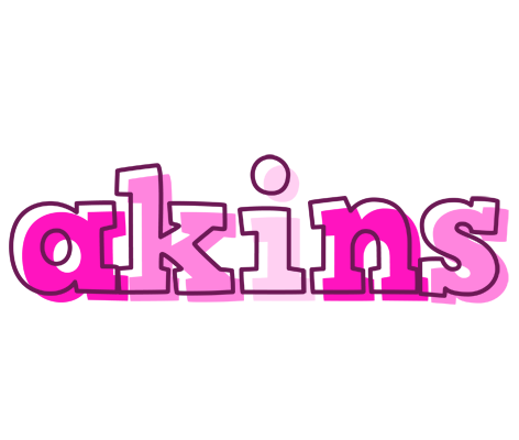 Akins hello logo