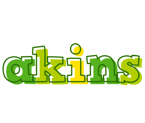 Akins juice logo