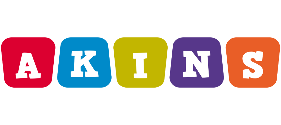 Akins kiddo logo