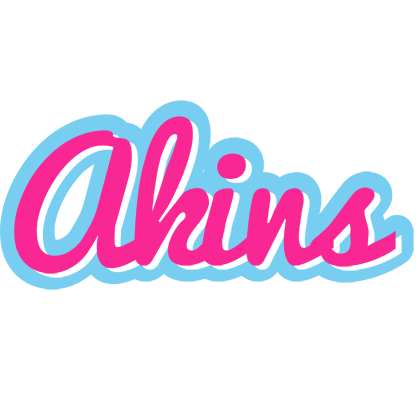 Akins popstar logo