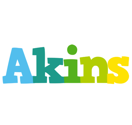 Akins rainbows logo