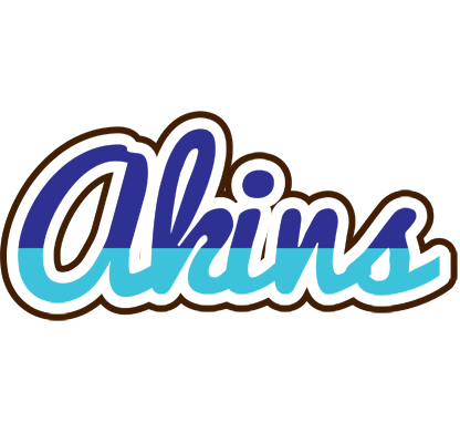 Akins raining logo