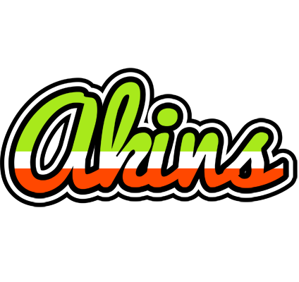 Akins superfun logo