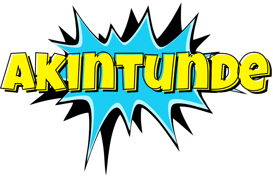 Akintunde amazing logo