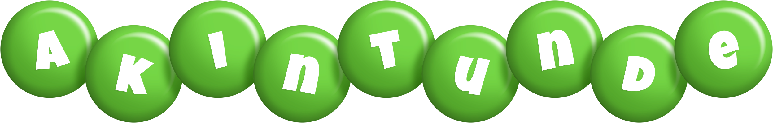 Akintunde candy-green logo