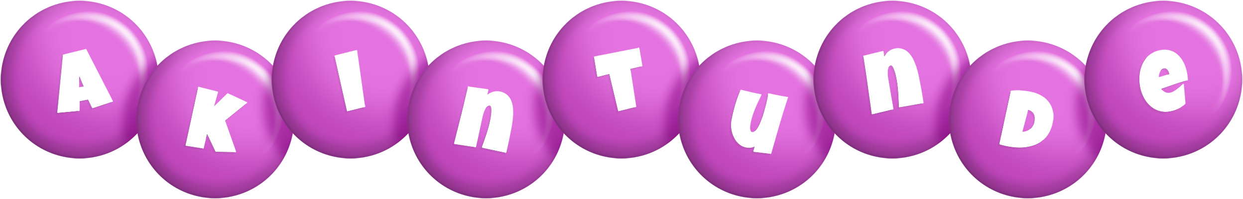 Akintunde candy-purple logo