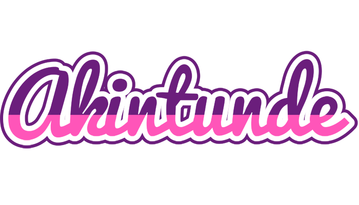 Akintunde cheerful logo