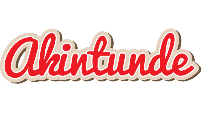 Akintunde chocolate logo