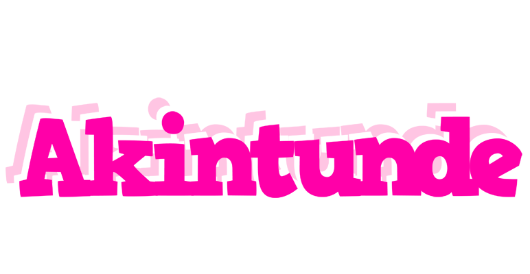 Akintunde dancing logo