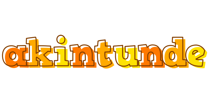 Akintunde desert logo