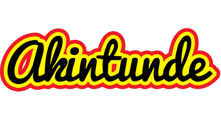 Akintunde flaming logo