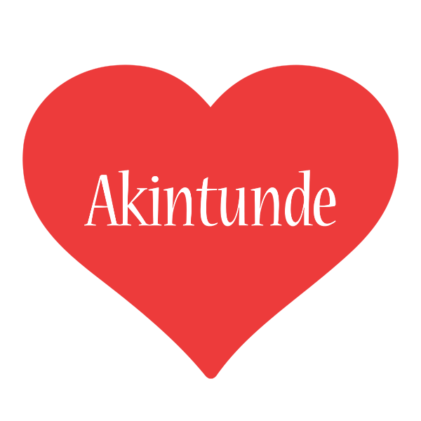 Akintunde love logo