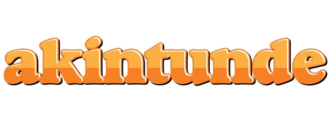 Akintunde orange logo