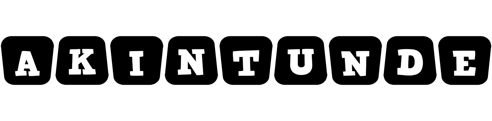 Akintunde racing logo