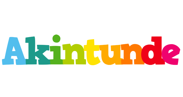 Akintunde rainbows logo