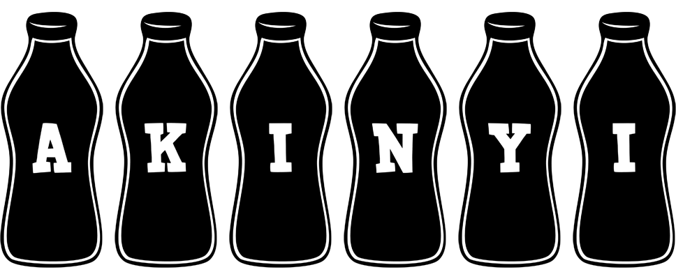 Akinyi bottle logo