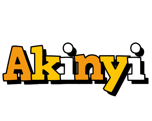 Akinyi cartoon logo