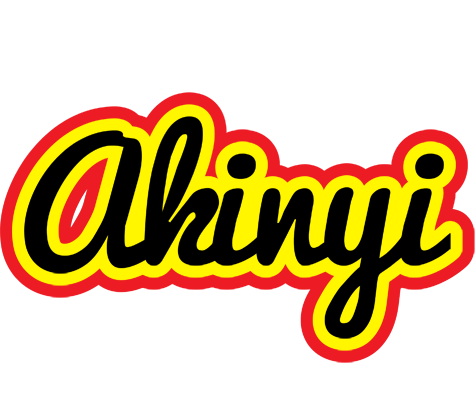 Akinyi flaming logo