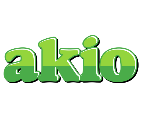 Akio apple logo
