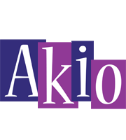 Akio autumn logo