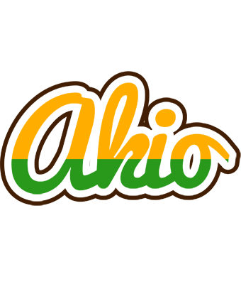Akio banana logo