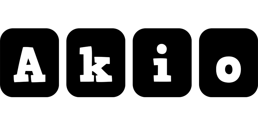Akio box logo