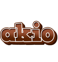 Akio brownie logo