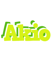 Akio citrus logo