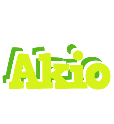 Akio citrus logo