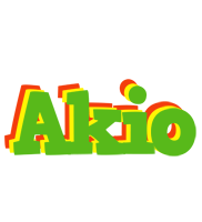 Akio crocodile logo