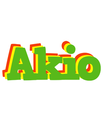 Akio crocodile logo