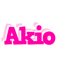 Akio dancing logo