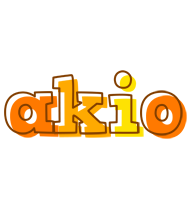 Akio desert logo