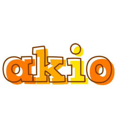 Akio desert logo